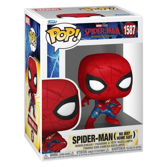 Spider-Man: Brand New Day POP! Vinyl Figure Spider-Man (No Way Home Suit) (Brand New Day) 9 cm