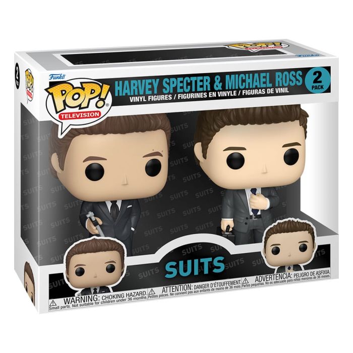 Suits POP! Vinyl Figures 2-Pack Harvey&Michael 9 cm