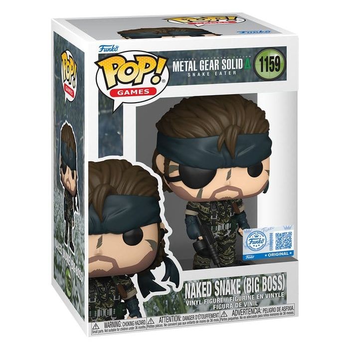 Metal Gear POP! Games Vinyl Figure Metal Gear Solid 3- Big Boss heo exclusive 9 cm