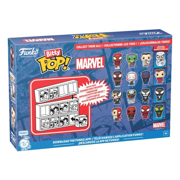 Spider-Man Bitty POP! Vinyl Figure 4-Pack Series 1 2 cm