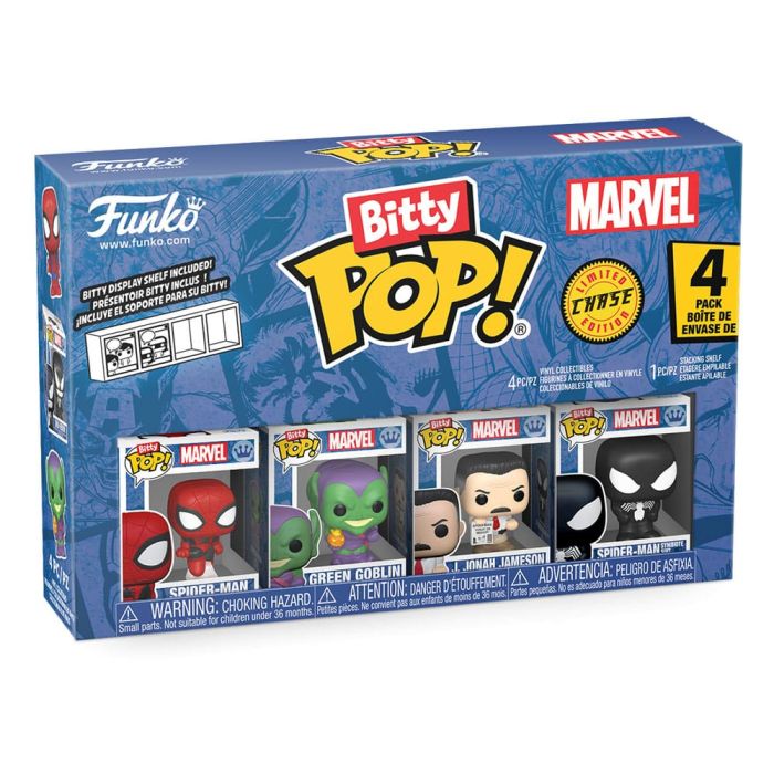 Spider-Man Bitty POP! Vinyl Figure 4-Pack Series 1 2 cm