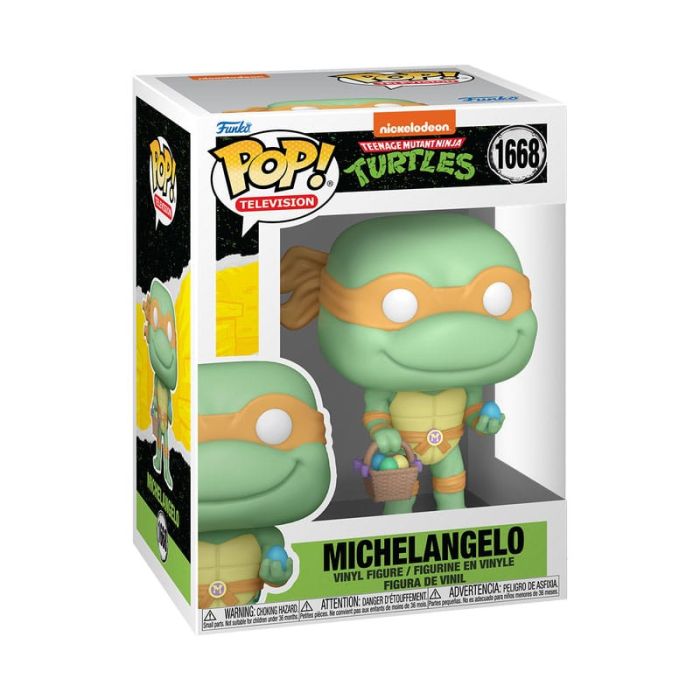 Teenage Mutant Ninja Turtles POP! Vinyl Figure Easter 2025 Michelangelo 9 cm 