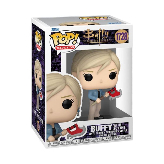 Buffy the Vampire Slayer POP! TV Vinyl Figure Buffy w/Scythe 9 cm