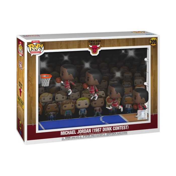 NBA POP Moments Deluxe Vinyl Figures Bulls-MJ('87 Dunk Contest) 9 cm 