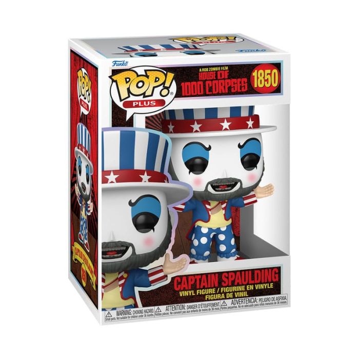 House of 1000 Corpses POP! Plus Vinyl Figure Capt. Spaulding 9 cm