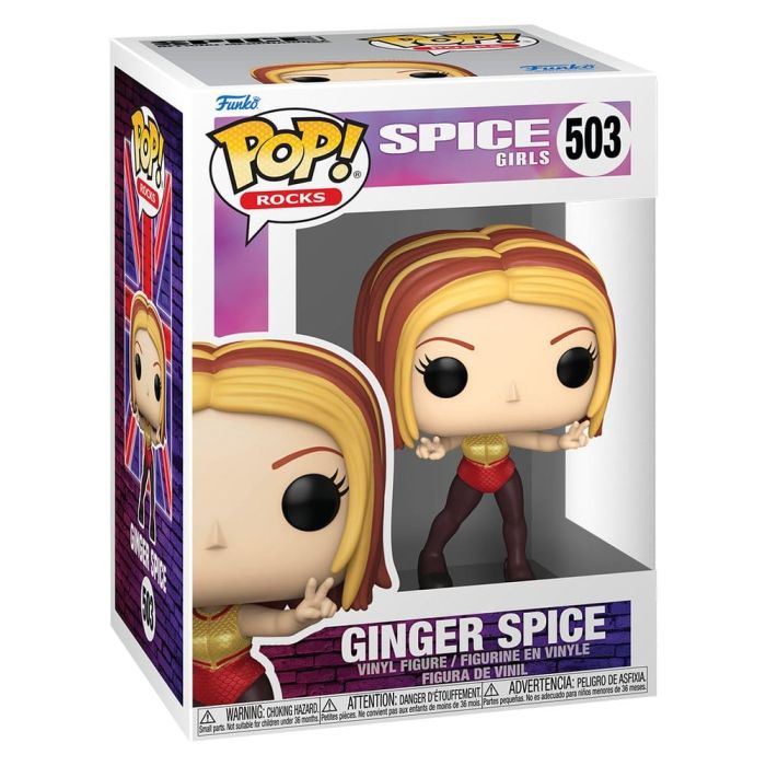 Spice Girls POP! Rocks Vinyl Figure Ginger Spice 9 cm