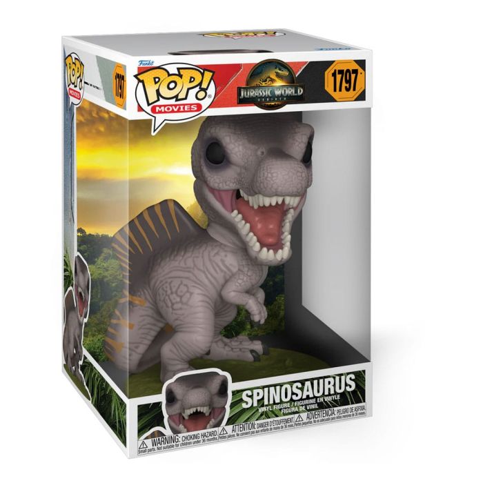 Jurassic World Rebirth Super Sized Jumbo POP! Vinyl Figure Spinosaurus 25 cm 