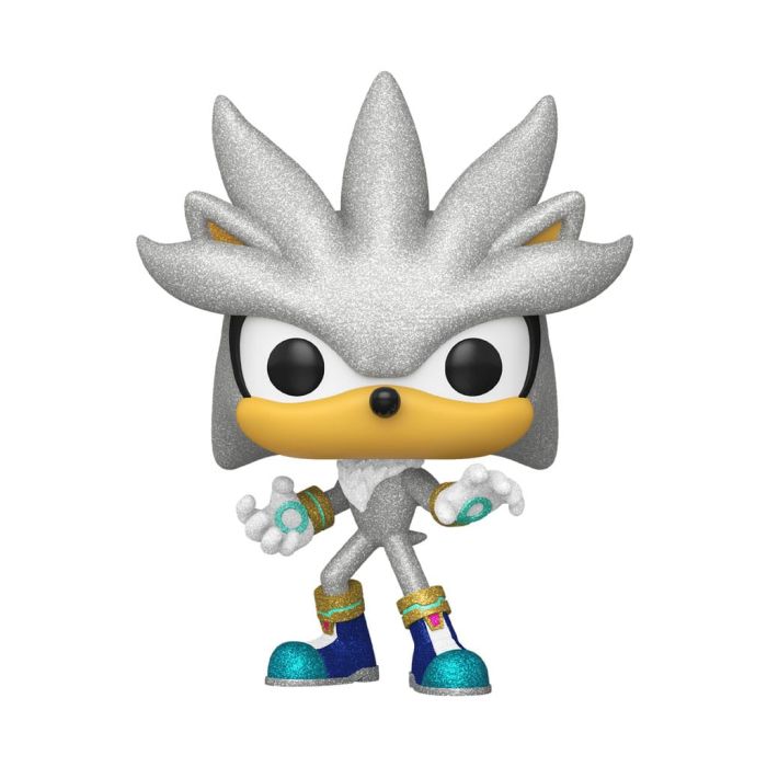 Sonic The Hedgehog POP! Games Vinyl Figure Silver The Hedgehog (FL) 9 cm