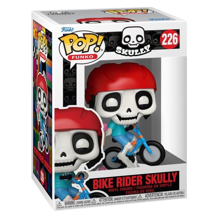 Funko Legacy POP! Icons Vinyl Figure Bike Rider Skully 9 cm