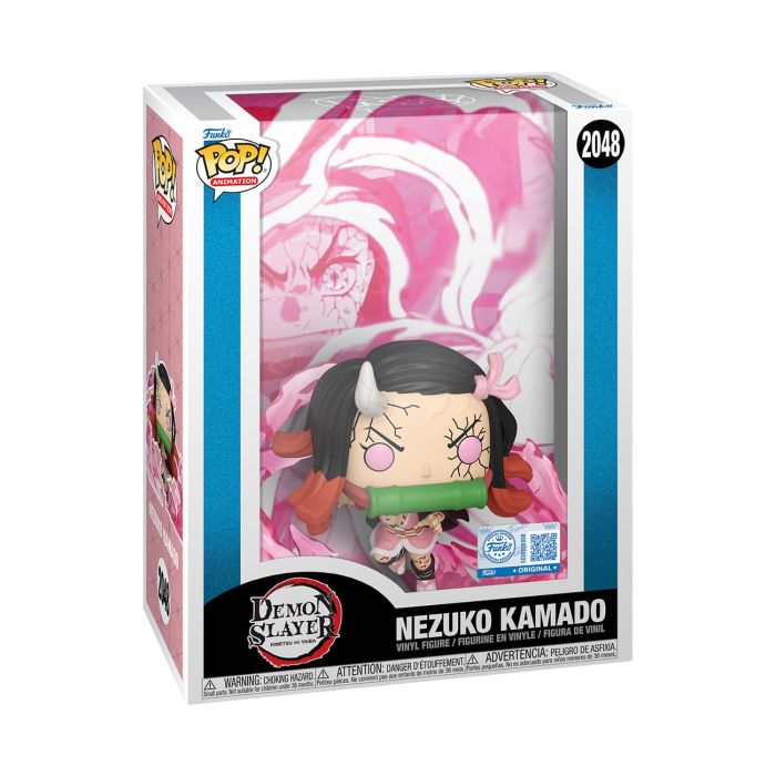 Demon Slayer: Kimetsu no Yaiba POP! Animation Cover Vinyl Figure Nezuko 9 cm 