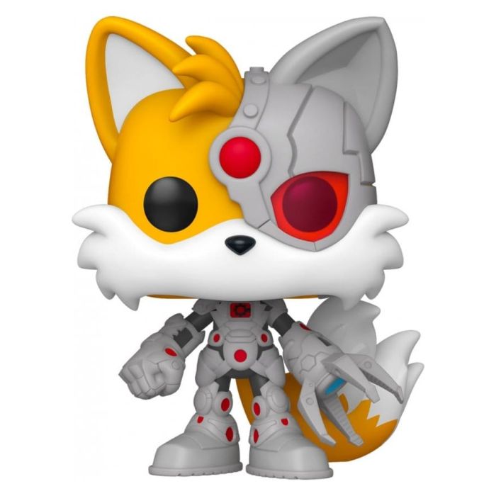 DC x Sonic the Hedgehog POP! Heroes Vinyl Figure Tails as Cyborg 9 cm