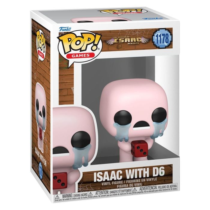 Binding of Isaac POP! Games Vinyl Figure Isaac w/dice 9 cm