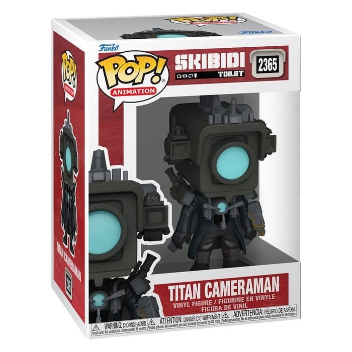 Skibidi Toilet POP! Rocks Vinyl Figure Titan Cameraman 9 cm