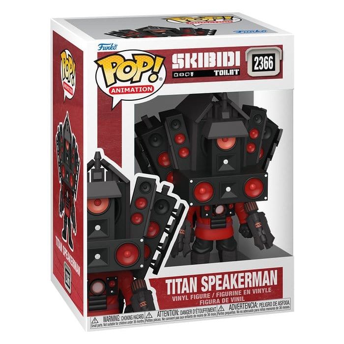 Skibidi Toilet POP! Rocks Vinyl Figure Titan Speakerman 9 cm