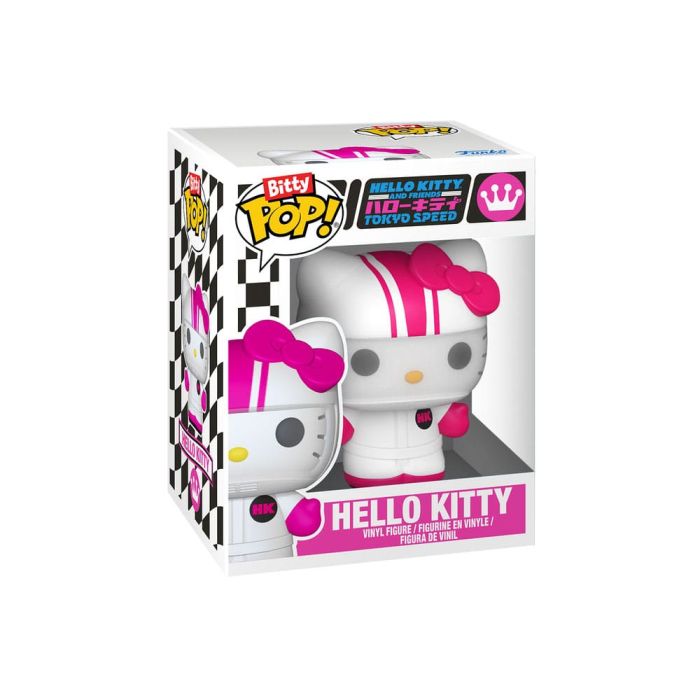 Sanrio Bitty POP! Ride Vinyl Figure Racecar w/HK 2,5 cm 