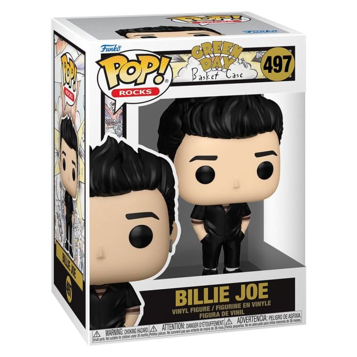 Green Day POP! Rocks Vinyl Figure Billie Joe (Basket Case) 9 cm