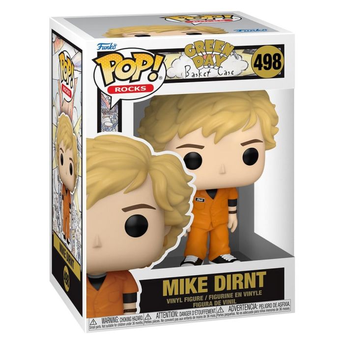 Green Day POP! Rocks Vinyl Figure Mike Dirnt (Basket Case) 9 cm