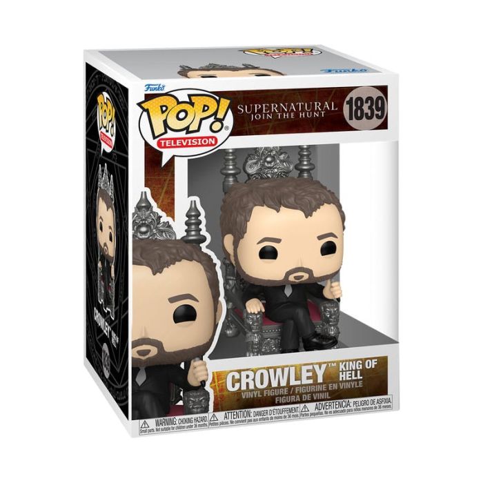 Supernatural POP! Premium Vinyl Figure CrowleyKoH 9 cm
