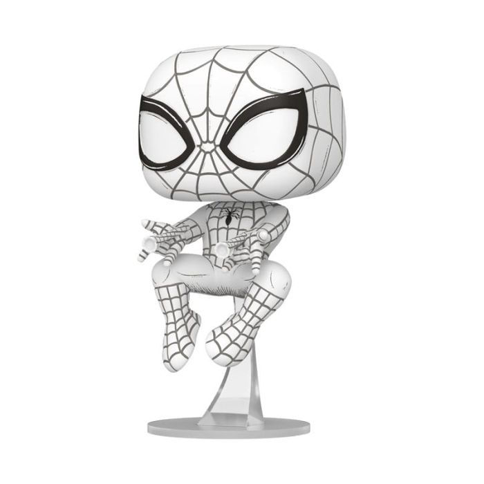 Marvel POP! Vinyl Figure Sketched - Spider-Man 9 cm