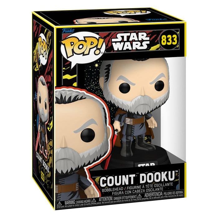 Star Wars: May the Fourth POP! Vinyl Figure Count Dooku (Retro) 9 cm