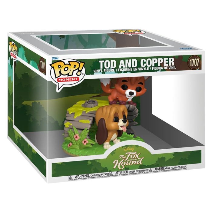 The Fox and the Hound POP Moments Vinyl Figures Tod & Copper 9 cm 
