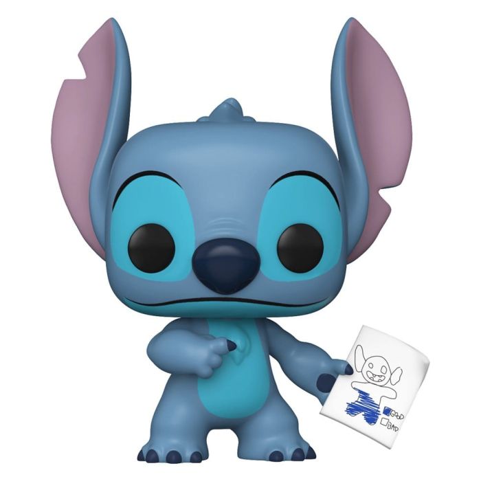 Lilo & Stitch POP! Vinyl Figure Stitch with Mood Chart 9 cm