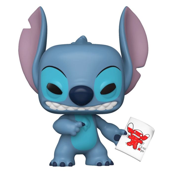 Lilo & Stitch POP! Vinyl Figure Stitch with Mood Chart 9 cm