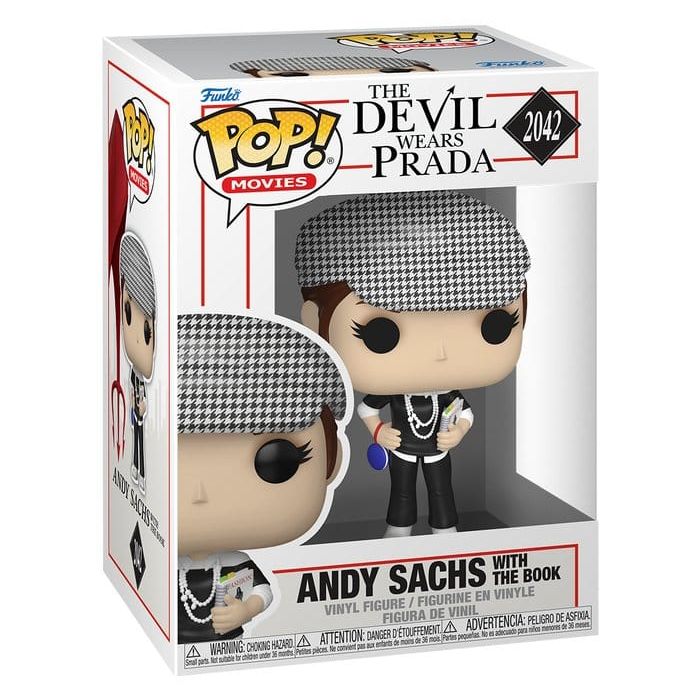 The Devil Wears Prada POP! Movies Vinyl Figure Andy Sachs? withThe Book 9 cm