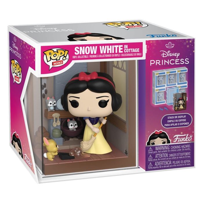 Snow White POP! Nooks Vinyl Figure Dwarfs House 9 cm