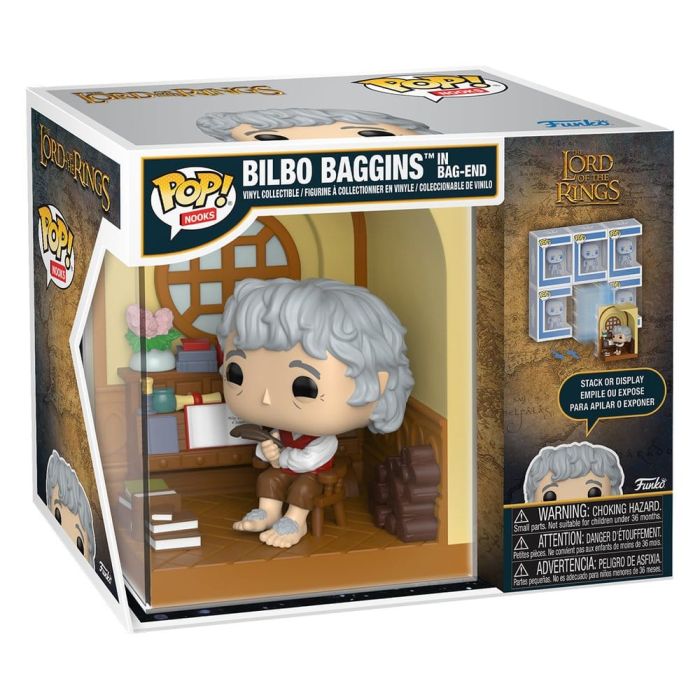 Lord of the Rings POP! Nooks Vinyl Diorama Bilbo Baggins