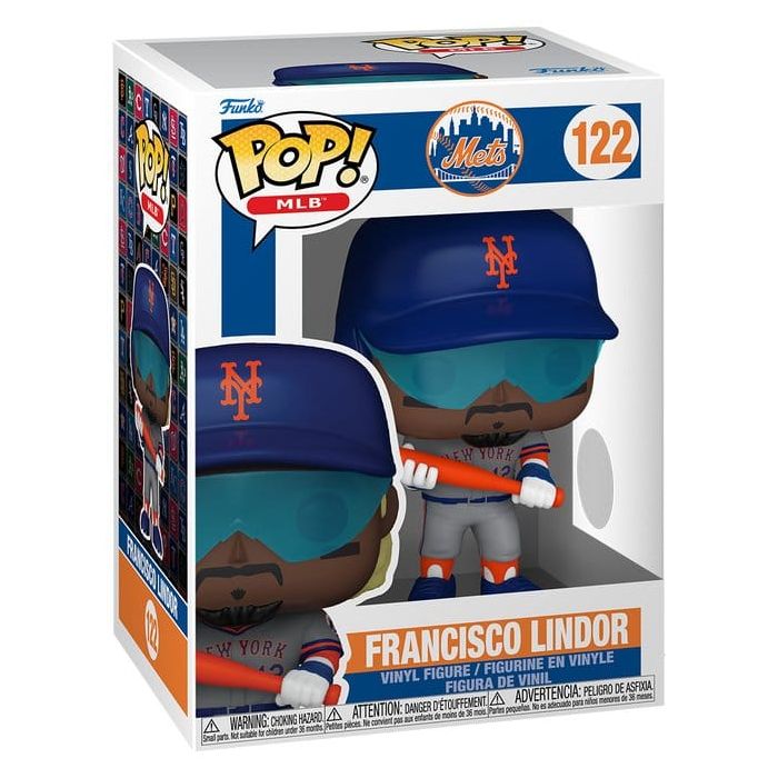 MLB POP! Vinyl Figure Mets- Francisco Lindor 9 cm