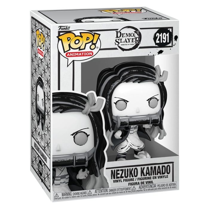 Demon Slayer: Kimetsu no Yaiba POP! Animation Vinyl Figures Nezuko(Sumi-Ink) 9 cm