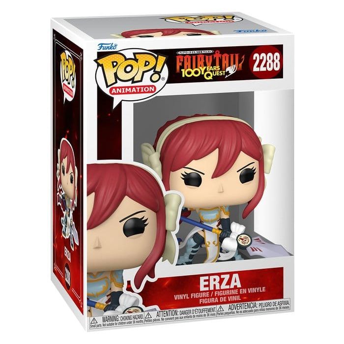 Fairy Tail 100 Year Quest POP! Animation Vinyl Figures Erza 9 cm