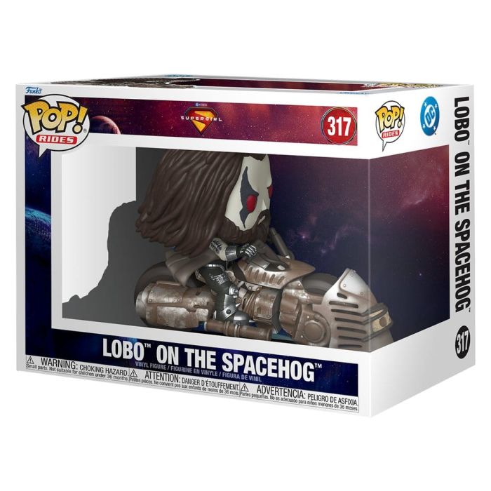 Supergirl (2026) POP! Rides Vinyl Figure Lobo on the Spacehog 15 cm