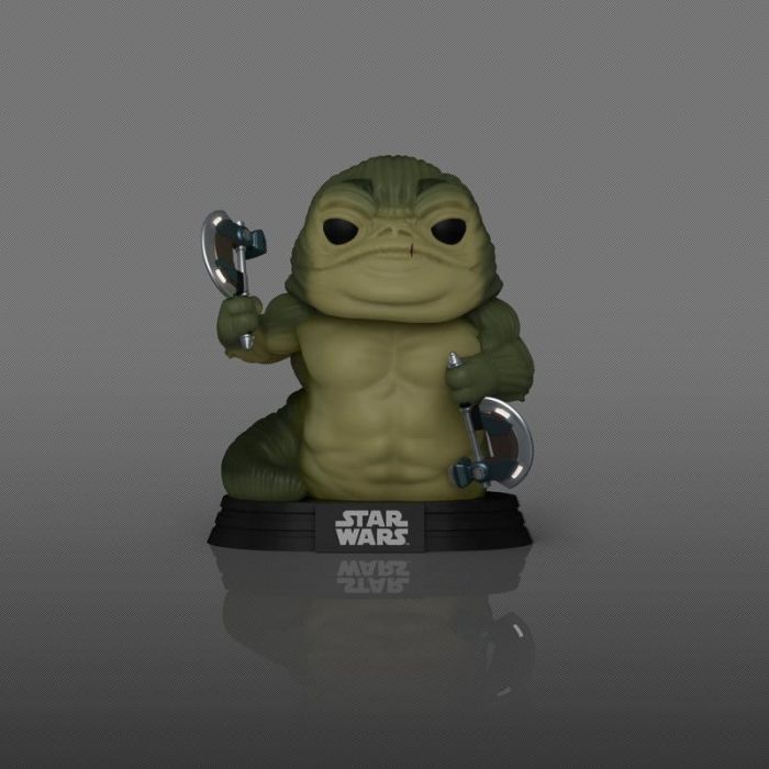 Star Wars: The Mandalorian and Grogu POP! Vinyl Figure Rotta the Hutt (Glow) 9 cm