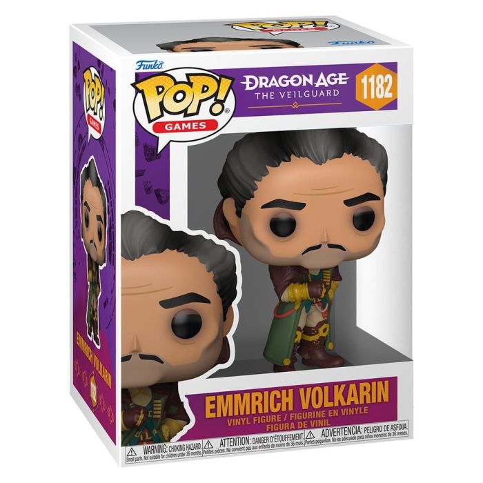 Dragon Age: The Veilguard POP! Games Vinyl Figure Emmrich Volkarin 9 cm