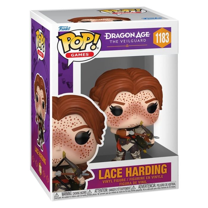 Dragon Age: The Veilguard POP! Games Vinyl Figure Lace Harding 9 cm 9 cm