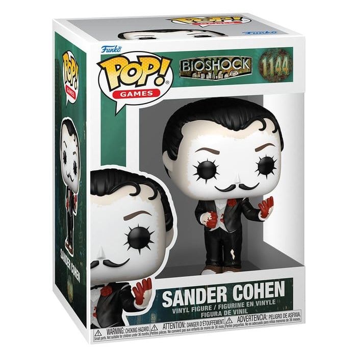 Bioshock POP! Games Vinyl Figure Sander Cohen 9 cm