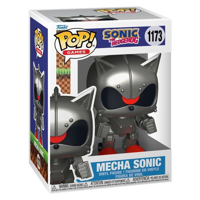 Sonic - The Hedgehog POP! Movies Vinyl Figures Mecha Sonic 9 cm