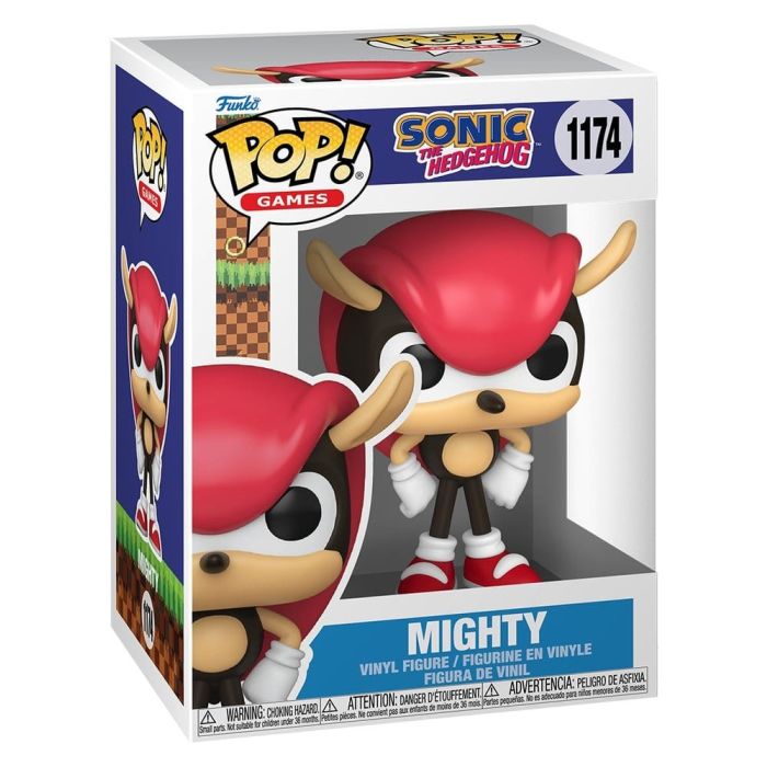 Sonic - The Hedgehog POP! Movies Vinyl Figures Mighty the Armadillo 9 cm