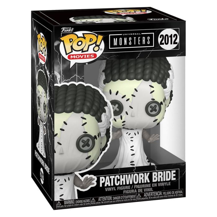 Universal Monsters Patchwork POP! Movies Vinyl Figure Bride of Frankenstein 9 cm