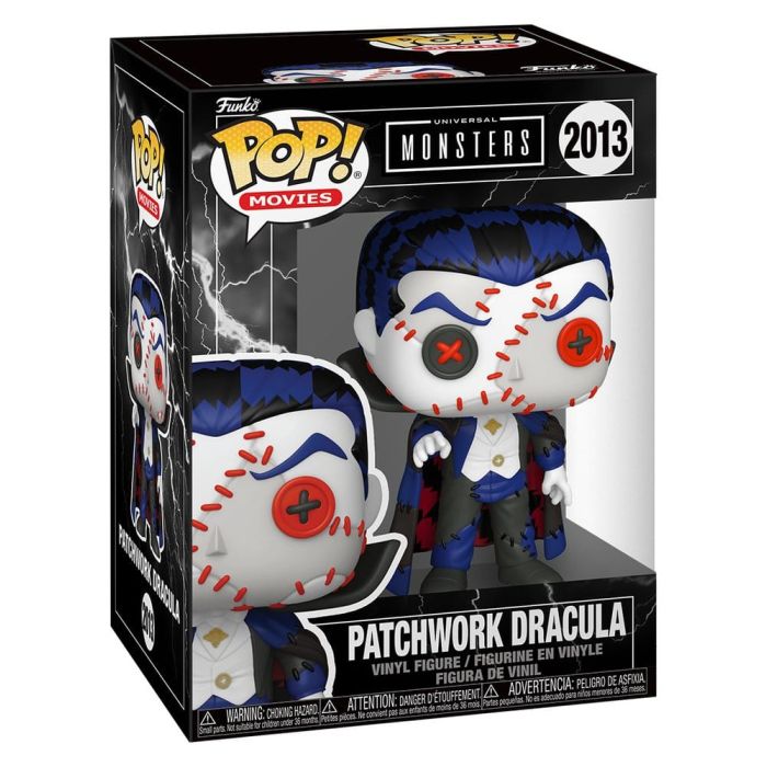 Universal Monsters Patchwork POP! Movies Vinyl Figure Dracula 9 cm
