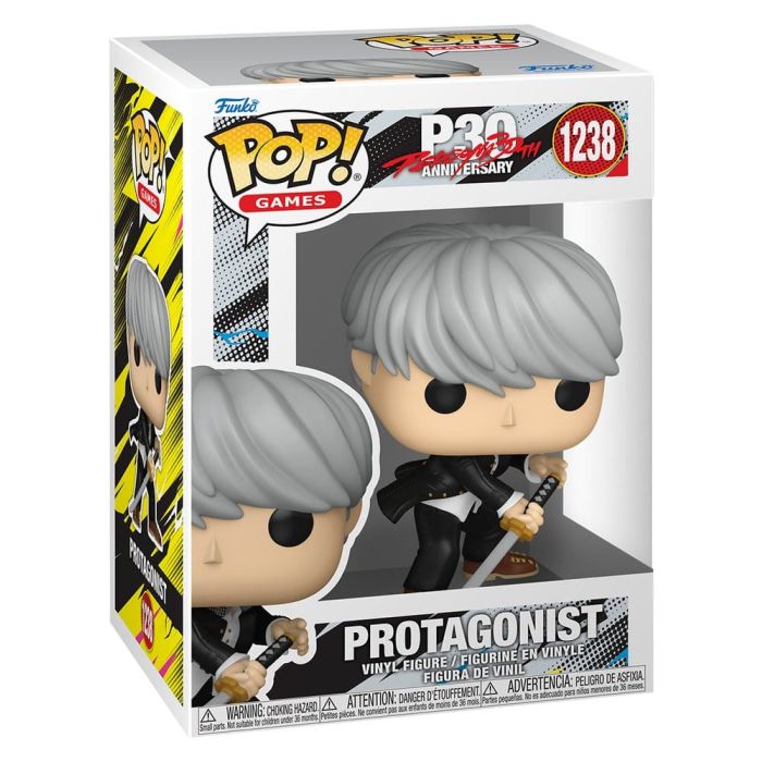 Persona 4 POP! Games Vinyl Figure Protagonist (Yu) 9 cm
