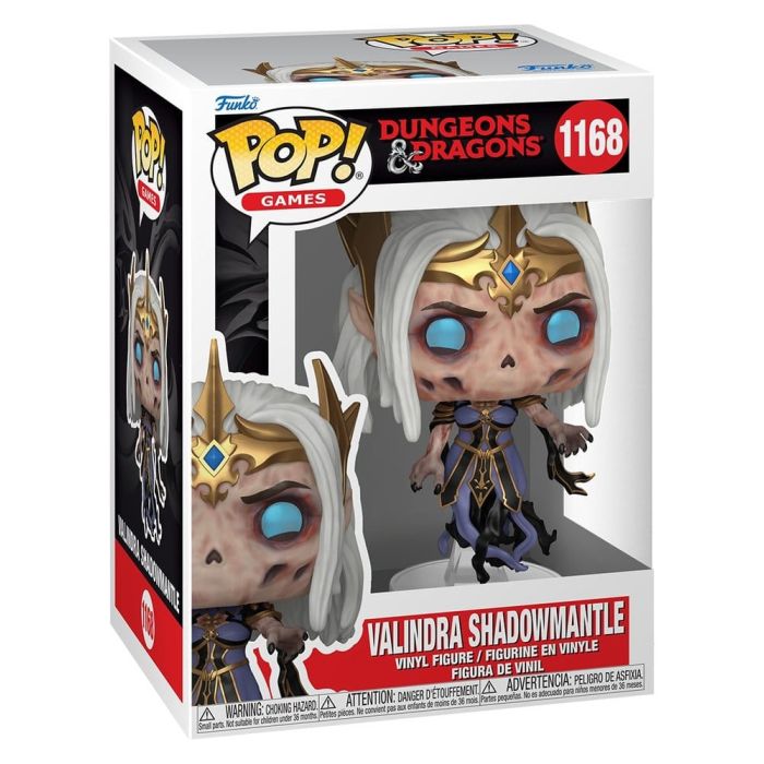 Dungeons & Dragons POP! Games Vinyl Figure Valindra Shadowmantle 9 cm