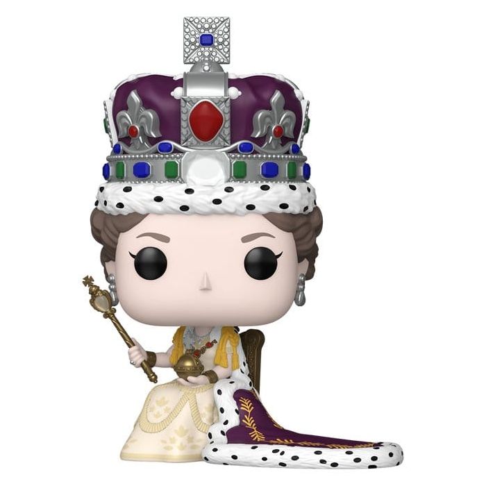 Queen Elizabeth II POP! Premium Vinyl Figure 100th- Queen Elizabeth II (Coronation) 9 cm