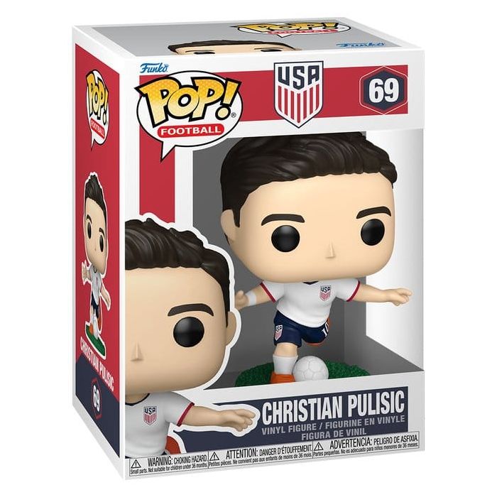EFL POP! Football Vinyl Figure USA- Christian Pulisic 9 cm