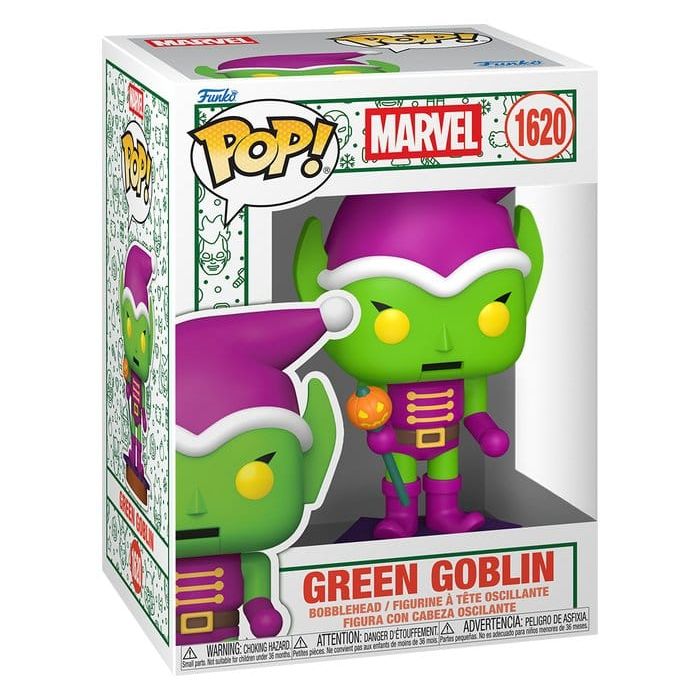 Marvel POP! Vinyl Figure : Holiday S6- Goblin(NTKR) 9 cm