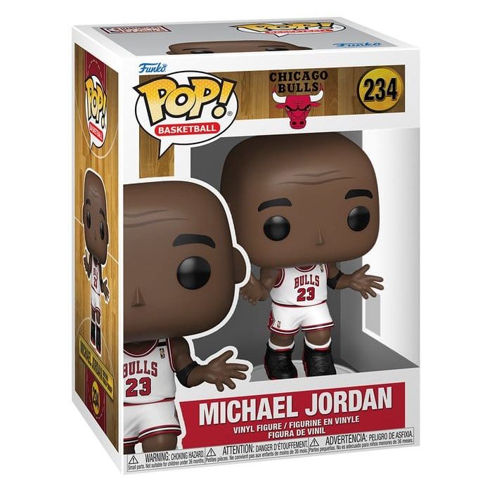 NBA POP! Sports Vinyl Figure Bulls- Michael Jordan (Shrug) 9 cm
