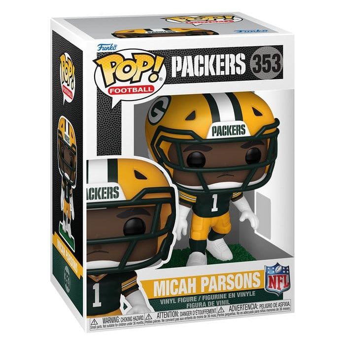 NFL POP! Vinyl Figure : Packers - Micah Parsons 9 cm