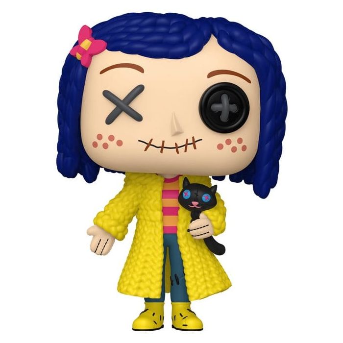 Coraline POP! Movies Vinyl Figure Coraline (Patchwork) 9 cm